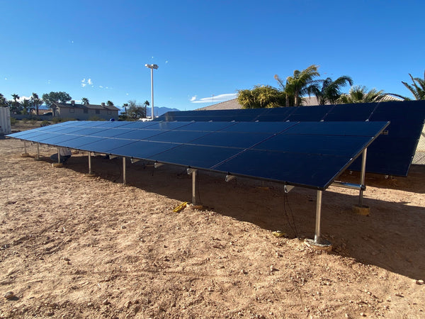 30kW Solar Panel Ground Mount Installation Kit