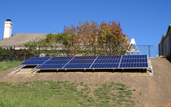 3kW Solar Panel Ground Mount Installation Kit