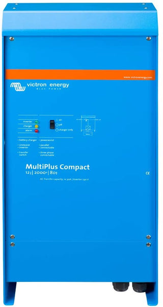 Victron MultiPlus Compact 12/2000/80-50 120V Inverter Charger