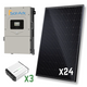 8.0 kW Solar Kit with 8kW Sol-Ark inverter and 16.2 kWh Fortress LifePO4 Battery Bank