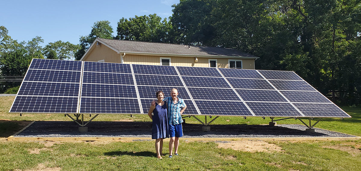 8kW Ground Mount Solar Panel Kit GoGreenSolar