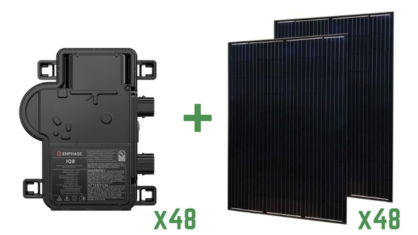 16 kW DIY Solar Panel Kit w/ SunSpark 330W Panels + Enphase Microinverters