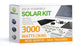 3kW DIY Solar Panel Kit with Microinverters (3000 Watt)